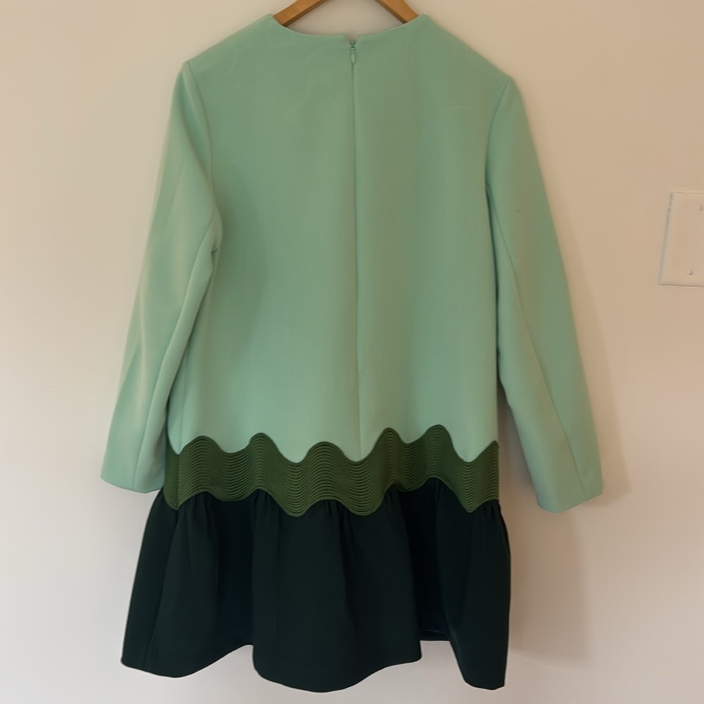 Tuckernuck Mint and Dark Green Long Sleeve Dress - Picture 4 of 5